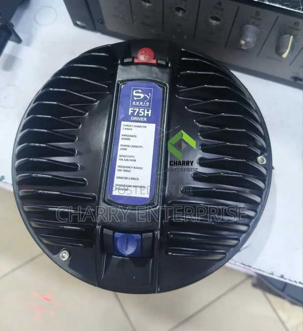 SY Audio F75H Driver Tweeter 8 Ohm 220W - 1