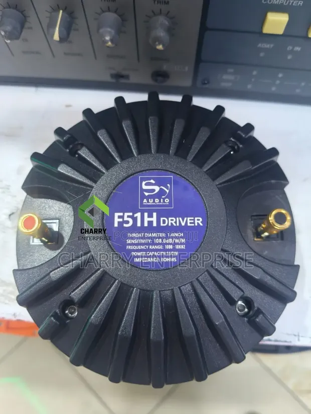 SY Audio F51H 160W 8 Ohm Tweeter Driver - 1