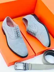 Men's Clarks Suede Moccasins - 1