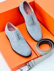 Men's Clarks Suede Moccasins - 3