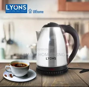 Lyons Stainless Steel Electric Kettle 1.8L/2.0L