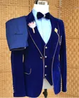 Marco Lorenzo Men's Suit - Blue - 2