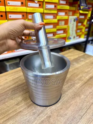 Brand New Kinu Cha Chuma (Iron Mortar)