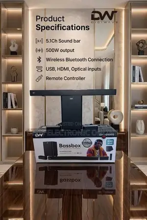 Digiwave 5.1ch Soundbar 500W