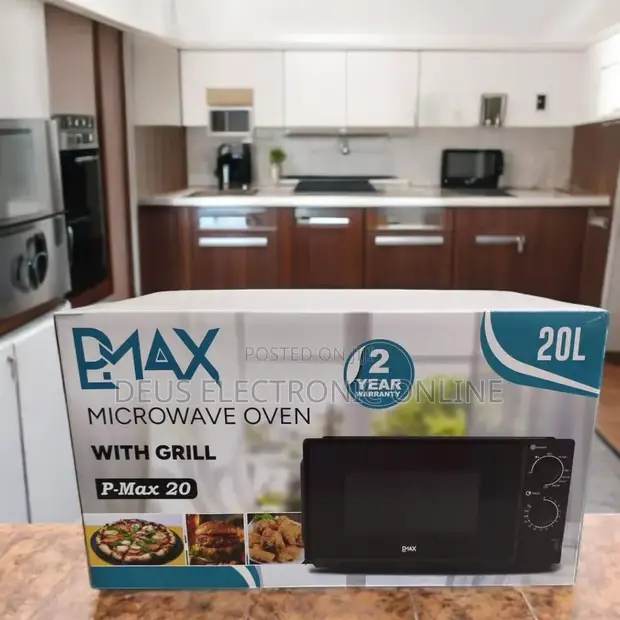 Pmax Microwave Oven 20L with Grill Function - 1