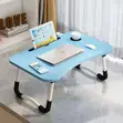 Portable Foldable Laptop Table | Bed Study Breakfast Desk - 1