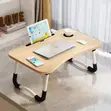 Portable Foldable Laptop Table | Bed Study Breakfast Desk - 2
