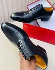 Premium Men's Cap Toe Brogue Oxford Shoes - 1