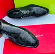 Premium Men's Cap Toe Brogue Oxford Shoes - 3