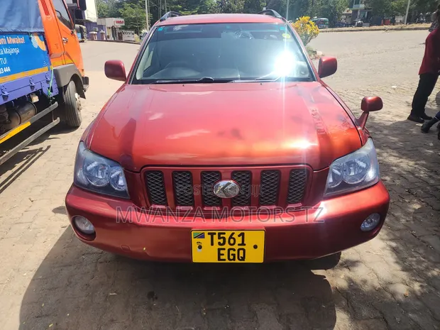 Toyota Kluger 2006 Maroon - 1