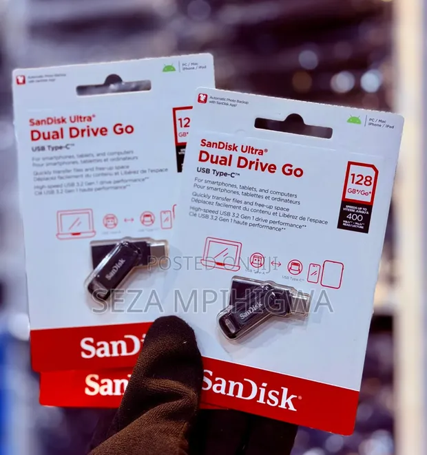 SanDisk Dual Drive USB Type-C 128GB - 1