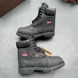 Supreme x Timberland Diamond Plate Waterproof Boots - 5