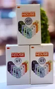 Restocked Transparent Wireless Bluetooth Rechargeable Mouse - 1