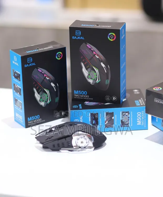 Bajeal M500 2.4G + Bluetooth Rechargeable Mouse - 1