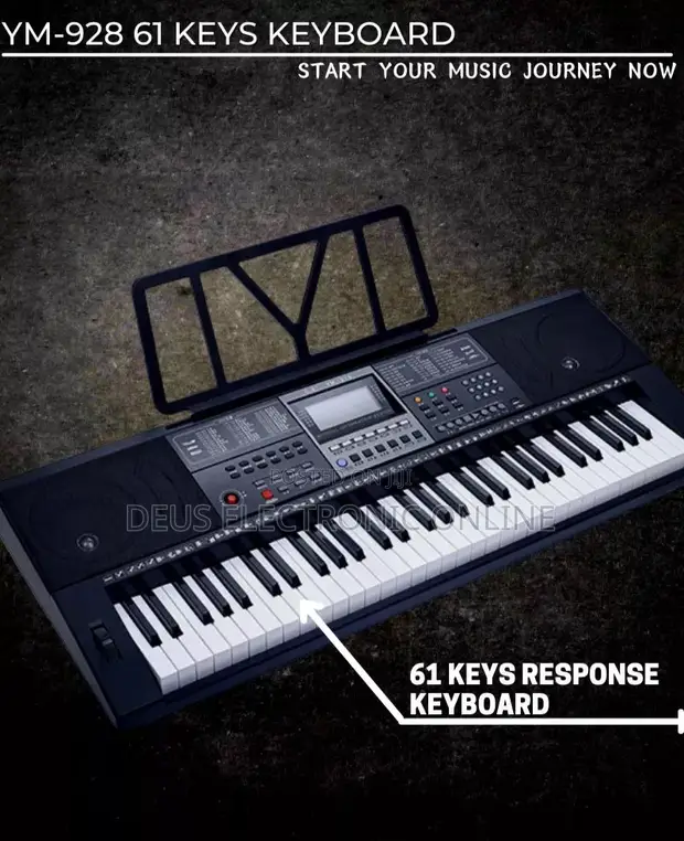 Brand New 61-Key Electronic Keyboard - 1