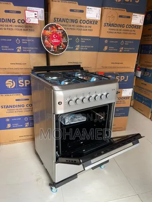 SPJ Standing Cooker - 3 Gas + 1 Electric Burner