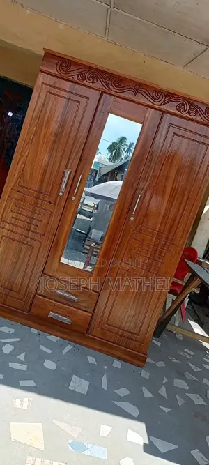 Skyline Furniture 3-Door Solid Wood Cabinet