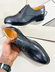 J.M. Weston Leather Oxford Shoes - 3
