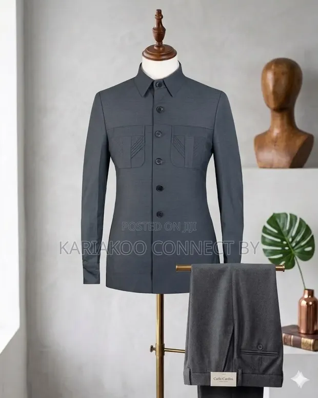 Carlo Cardini Men's Kaunda Suit - Brand New - 1