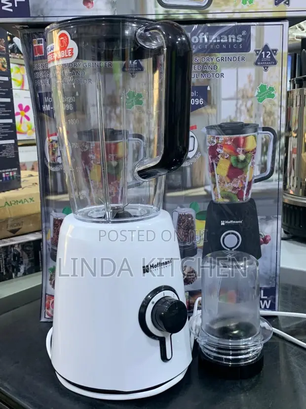Hoffman 1.5L 2-in-1 Blender - 1
