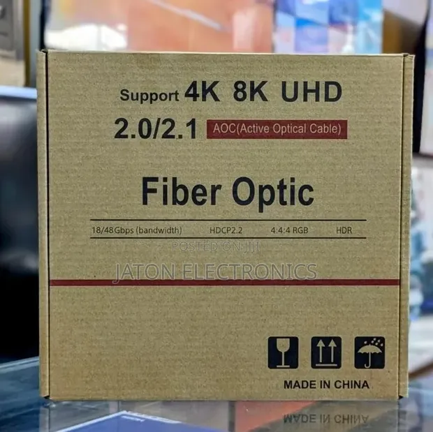 Fiber Optic Cable 4K/8K 2.0/2.1 - 30 Meters - 1