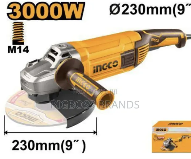 Ingco AG30008 Angle Grinder 3000W - 1