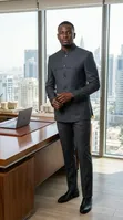 Premium Bespoke Safari Suit (3 Pieces) - 2