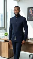 Premium Bespoke Safari Suit (3 Pieces) - 4