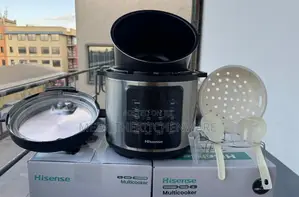 Hisense 5L Pressure Cooker ya Umeme ya Dijitali HGMC65BK