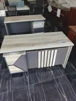 Executive Office Table - 140cm, 3 Drawers - 1