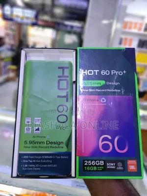 New Infinix Hot 60 Pro+ 256GB