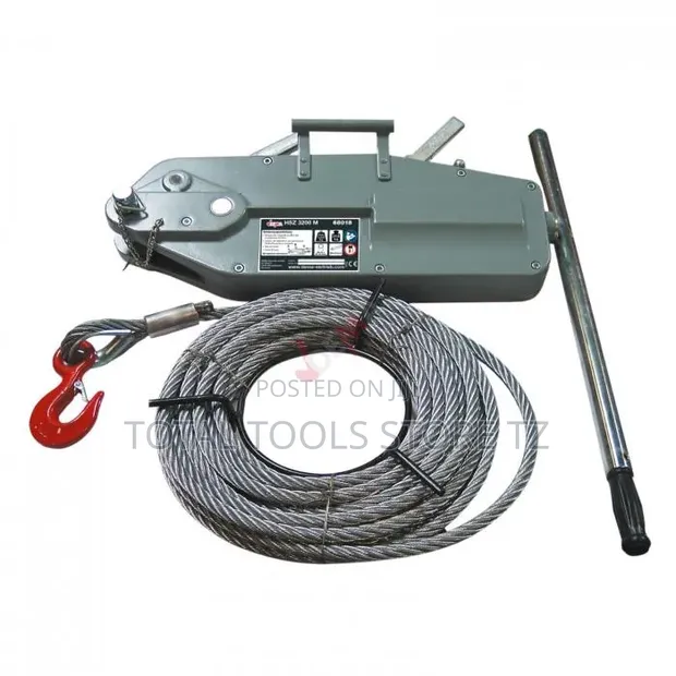 Wire Rope Pulling Hoist 1.6 Ton x 20m - 1