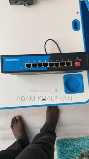 Used Scodena 8-Port PoE Switch