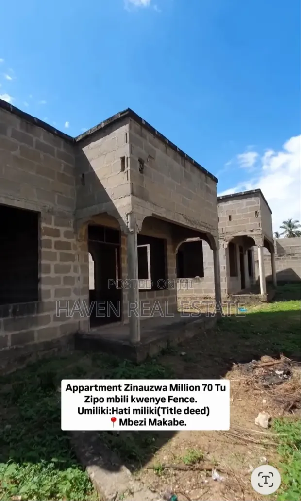 2-Bedroom Apartment for Sale in Mbezi Makabe - 1