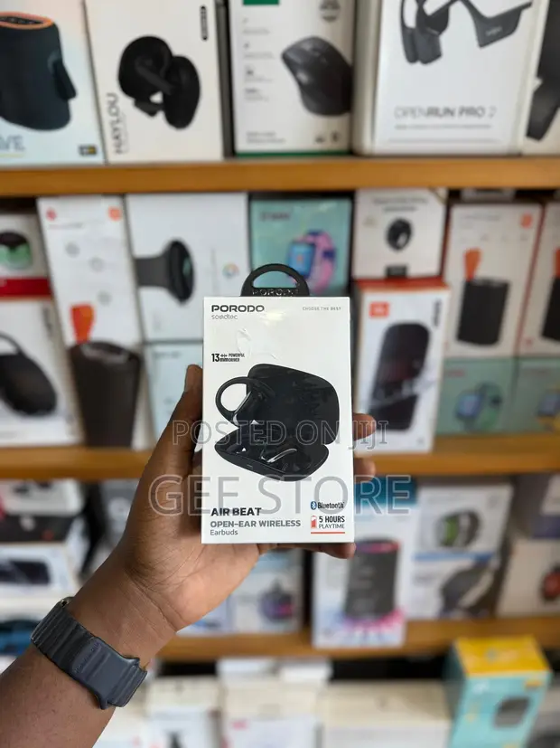 Porodo Sound Tec Air Beat Open Ear Wireless Buds - 1