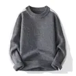Men's Contrast Stripe Rib-Knit Sweater - 4