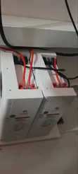 Mfumo wa Solar: Betri 2x 100Ah Lithium + Inverter Hybrid 4200W - 5