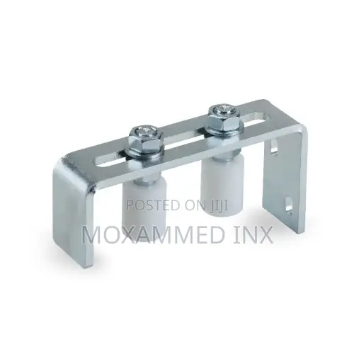 Sliding Gate Upper L Bracket with Roller - 1