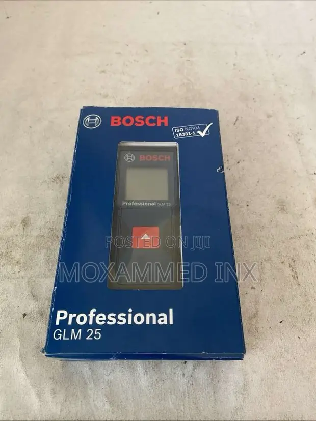Bosch GLM 25 Kipimo cha Umbali cha Laser cha Kitaalamu - 1