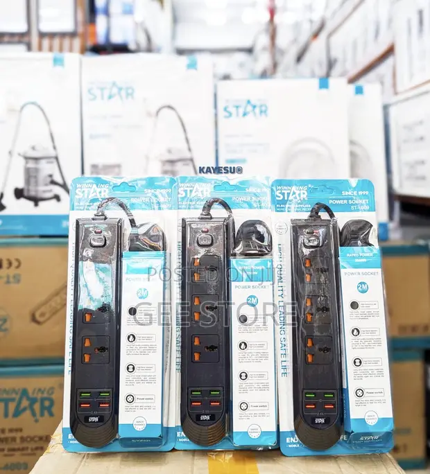 Winning Star 3-in-1 Extension Cable - 1