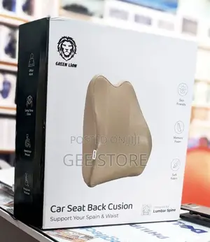 Green Lion Car Seatback Cushion
