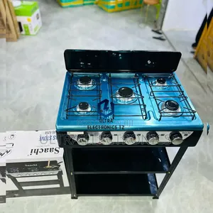 Saachi Jiko la Gesi 5-Bnner na Stendi