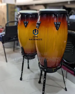 Original Conga/Tumba Drums with Stands