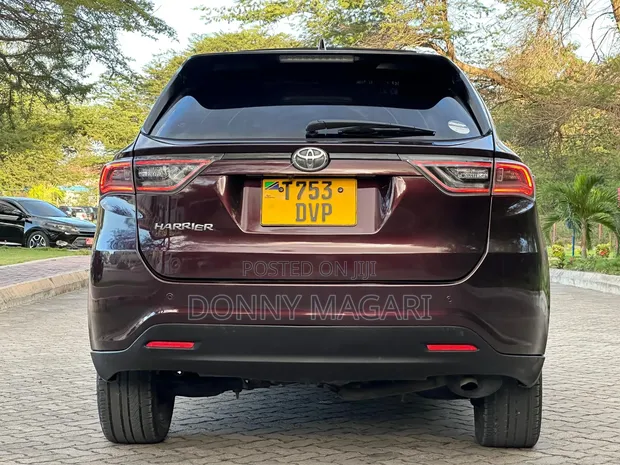 Toyota Harrier 2016 Maroon - 1