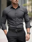 Premium Men's Slim-Fit Dress Shirts - 2