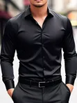Premium Men's Slim-Fit Dress Shirts - 4