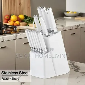 Kitchen Knife Block Set - Brand New