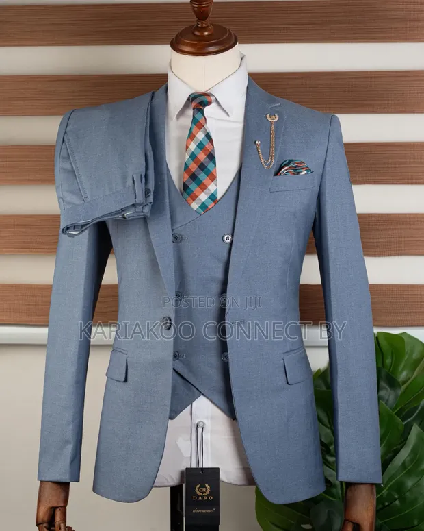 Suti ya Kifahari ya Bwana Harusi na Ofisini - 1
