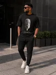 Men's T-Shirt and Trousers Set - 4