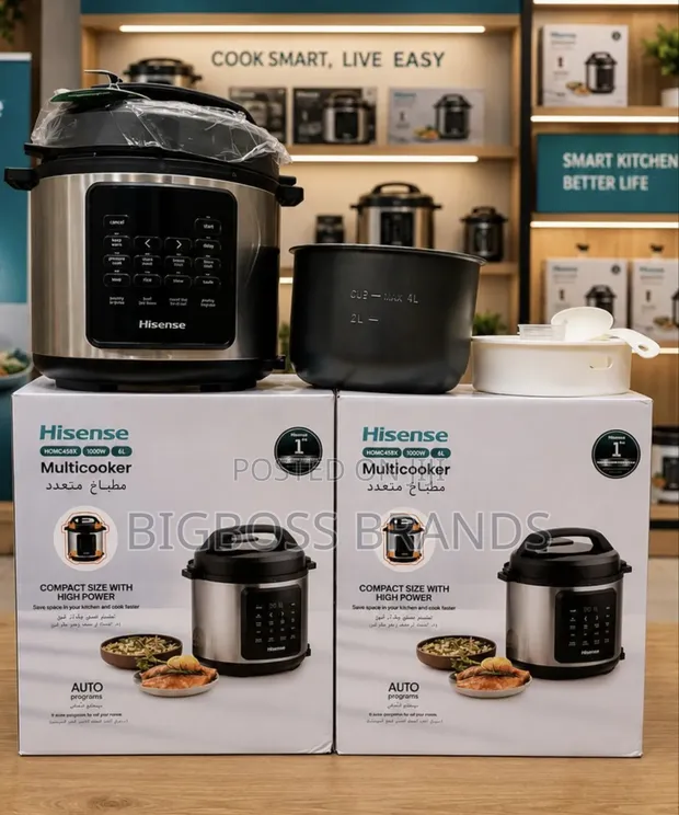 Hisense Pressure Cooker HGMC65BK Lita 5 - 1